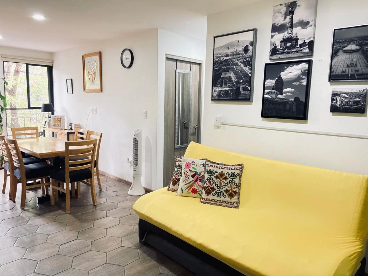 Apartment With Terrace Down Town מקסיקו סיטי מראה חיצוני תמונה